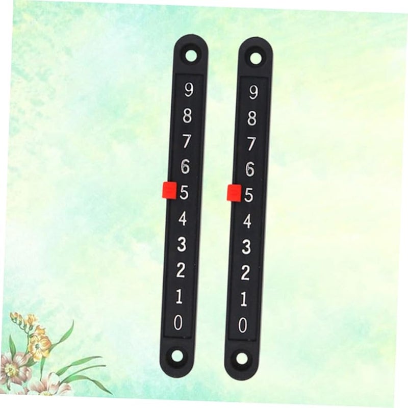 HANABASS 2 Pack Black Foosball Scoring Counters Durable Plastic Replacement Scorekeeper - Image 5